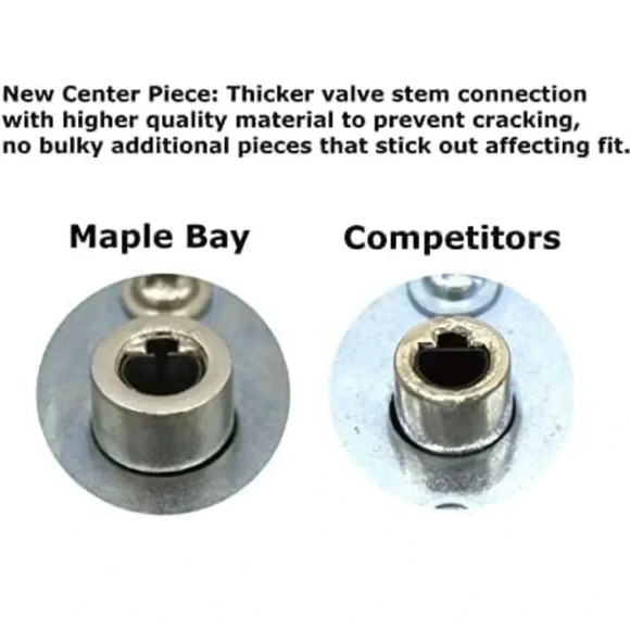 5 Pack Stove‎ Knobs Silver Replacement for Samsung - Picture 5 of 6